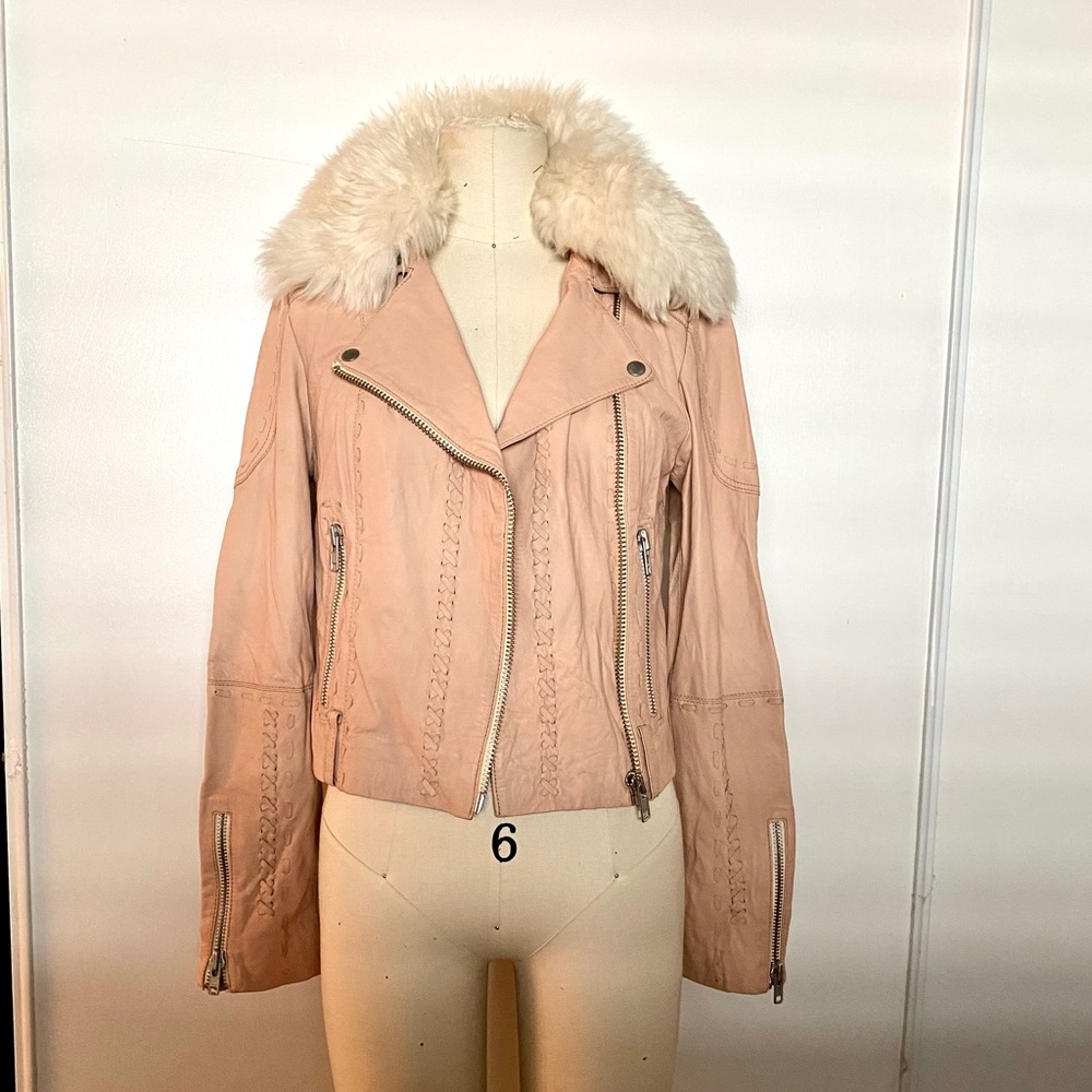 Real leather jacket